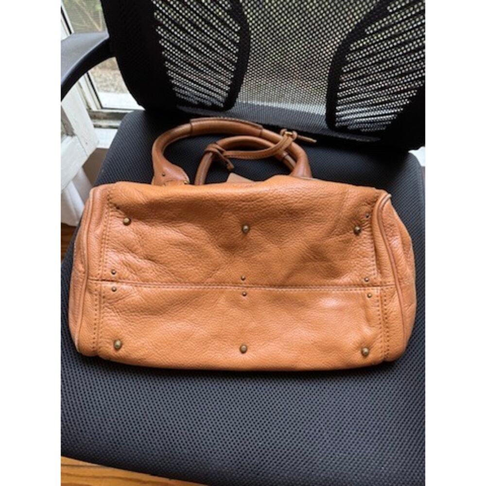 Chloé Paddington Leather Satchel Bag Tan/Brown - Picture 12 of 16